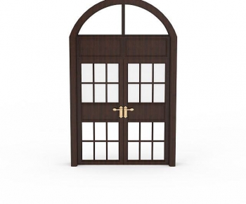 Simple European Style Double Door-ID:271137009