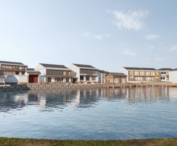 New Chinese Style Residential Building-ID:623346099