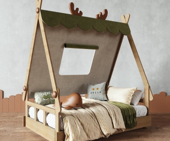 Modern Child's Bed-ID:269701964