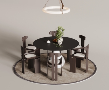 Modern Dining Table And Chairs-ID:768728974