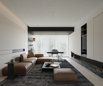 Modern A Living Room-ID:369539325