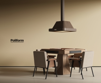 Modern Mahjong Tables And Chairs-ID:338407999