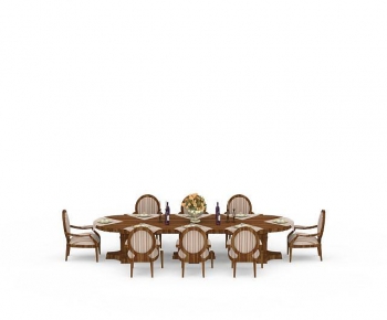 New Chinese Style Dining Table And Chairs-ID:486985921