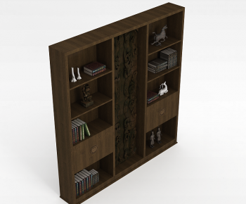New Chinese Style Bookcase-ID:572521929
