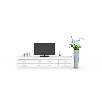 Simple European Style TV Cabinet-ID:482884882