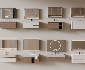 Modern Bathroom Cabinet-ID:246097097