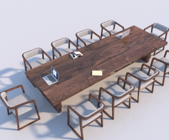 New Chinese Style Conference Table-ID:928541901