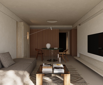 Modern A Living Room-ID:264527081