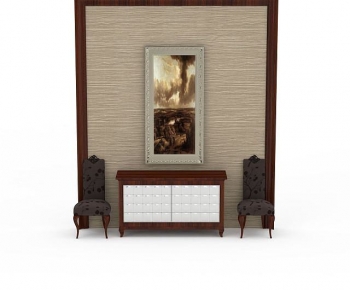 European Style Entrance Cabinet-ID:263042931