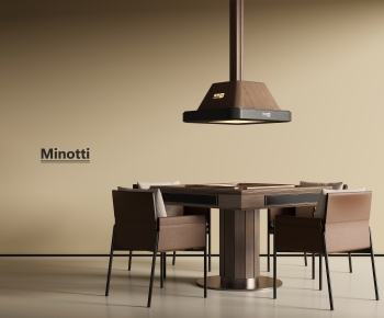 Modern Mahjong Tables And Chairs-ID:711853986