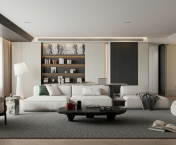 Modern A Living Room-ID:339577913