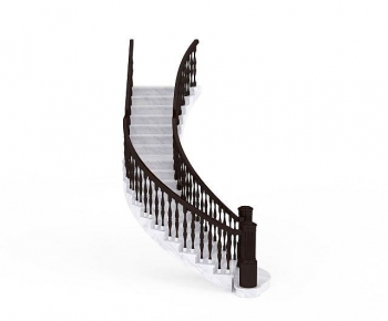 Simple European Style Rotating Staircase-ID:910788066