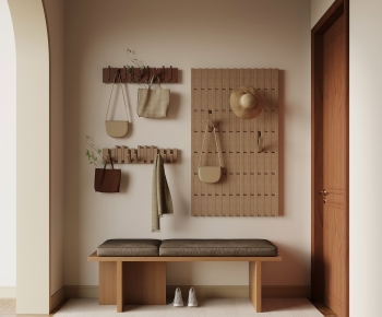 French Style Stool For Changing Shoes-ID:506051066