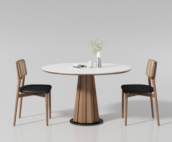 Modern Dining Table And Chairs-ID:891243931
