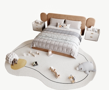 Modern Child's Bed-ID:316174032