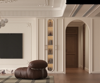French Style A Living Room-ID:905822049