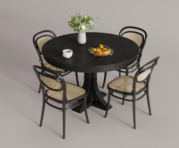 Modern Dining Table And Chairs-ID:746557007