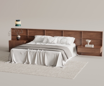 Modern Double Bed-ID:916037084