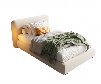 Modern Single Bed-ID:700964935