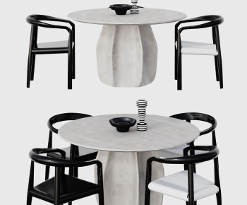 Modern Dining Table And Chairs-ID:573149925