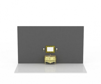 European Style Bathroom Cabinet-ID:873615038