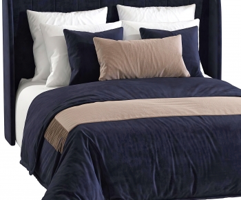 Modern Double Bed-ID:778831962