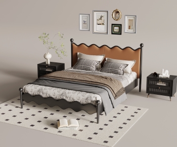 French Style Double Bed-ID:628241067