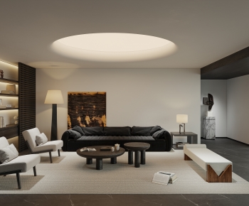 Modern A Living Room-ID:913497927