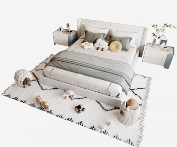 Modern Child's Bed-ID:539460218