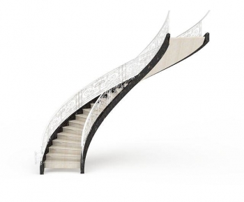 Modern Rotating Staircase-ID:838967084