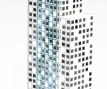 Modern Appearance Of Commercial Building-ID:733069901