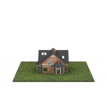 Simple European Style Detached Villa-ID:909678915