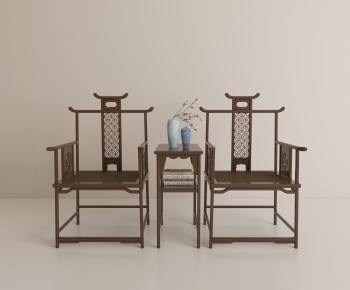 New Chinese Style Lounge Chair-ID:919923077