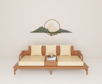 New Chinese Style Arhat Bed-ID:284090048
