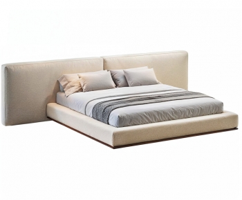 Modern Double Bed-ID:974879989
