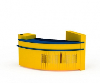 Modern Reception Desk-ID:403799061