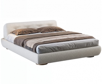 Modern Double Bed-ID:859080083