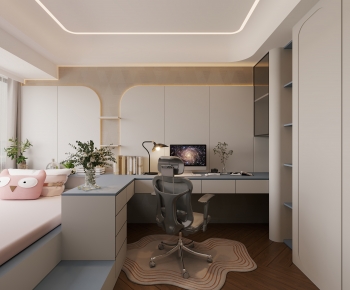 Modern Girl's Room Daughter's Room-ID:596947915