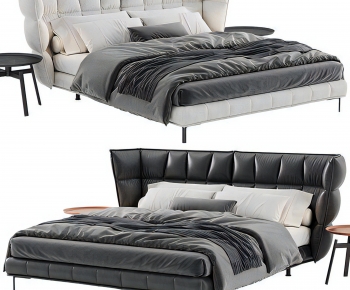 Modern Double Bed-ID:771331073