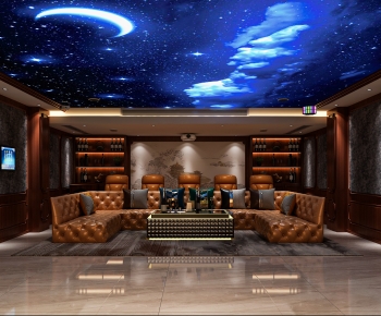 Modern Audiovisual Room-ID:135500913
