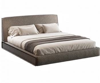 Modern Double Bed-ID:915468937