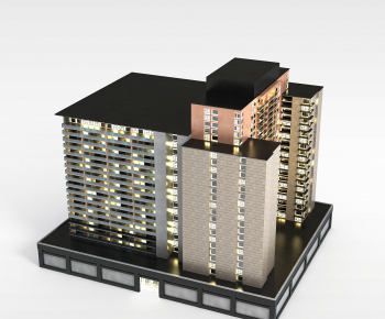 Modern Residential Building-ID:485081911