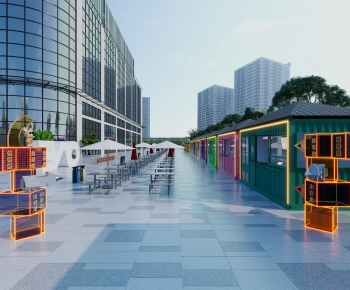 Modern Commercial Street-ID:122220551