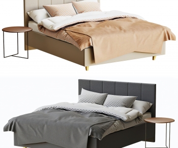 Modern Double Bed-ID:559560068