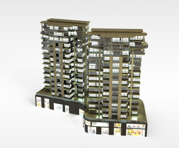 Modern Residential Building-ID:244978903