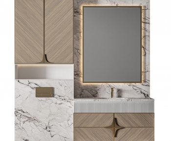 Modern Bathroom Cabinet-ID:188425065