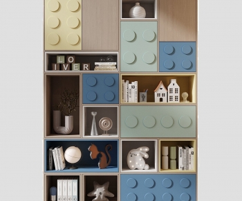Modern Decorative Cabinet-ID:370506052