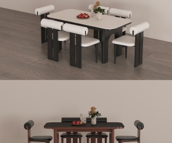 Modern Dining Table And Chairs-ID:885827065