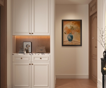 French Style Shoe Cabinet-ID:202837942