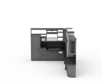 European Style Kitchen Cabinet-ID:241676092